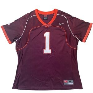 Virginia Tech Nike Football Jersey Women’s Size Medium
